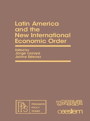 cover image of Latin America and the New International Economic Order